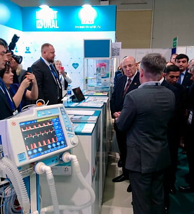 УПЗ впервые представил аппарат ИВЛ «Авента-М» на Азербайджанском рынке